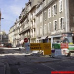 Rues Daran et Lamothe les travaux se poursuivent.....
