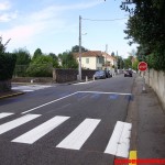 Nouveau panneau Stop sur l'avenue de Montardon à P...