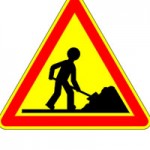 Boulevard de la Paix en travaux