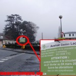 Travaux Avenue Gaston Lacoste
