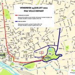 Départ de la 13 étape du Tour de France 2011, le v...