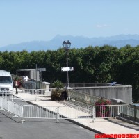 Sécurisation de la passerelle métallique du pont d...