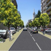 Réaménagement du Boulevard Alsace-Lorraine en 2012