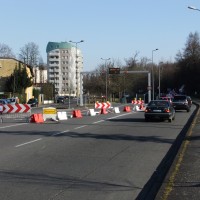 Fermeture du tunnel sous le carrefour Etigny