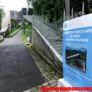 Le funiculaire en panne technique