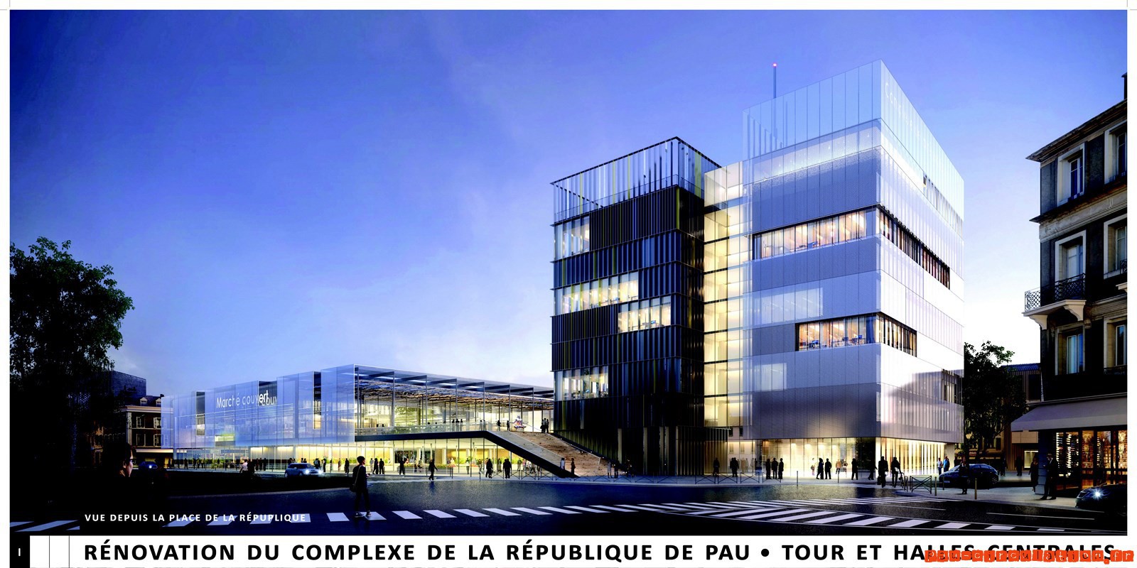 Les nouvelles Halles de Pau Les nouvelles Halles de Pau