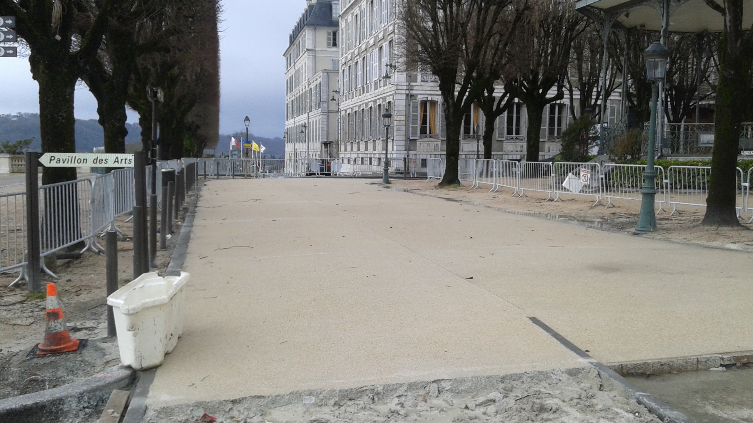 Travaux sur le boulevard des Pyrénées (phase 2)