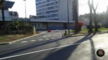 Nouvelle sortie côté Nord du parking souterrain République (Halles)