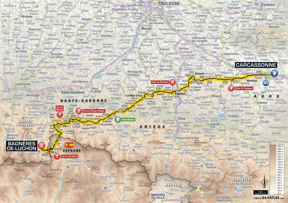 Bidon étape Tour De France 2012 Pau - Bagnères De Luchon Pyrénées Neuf
