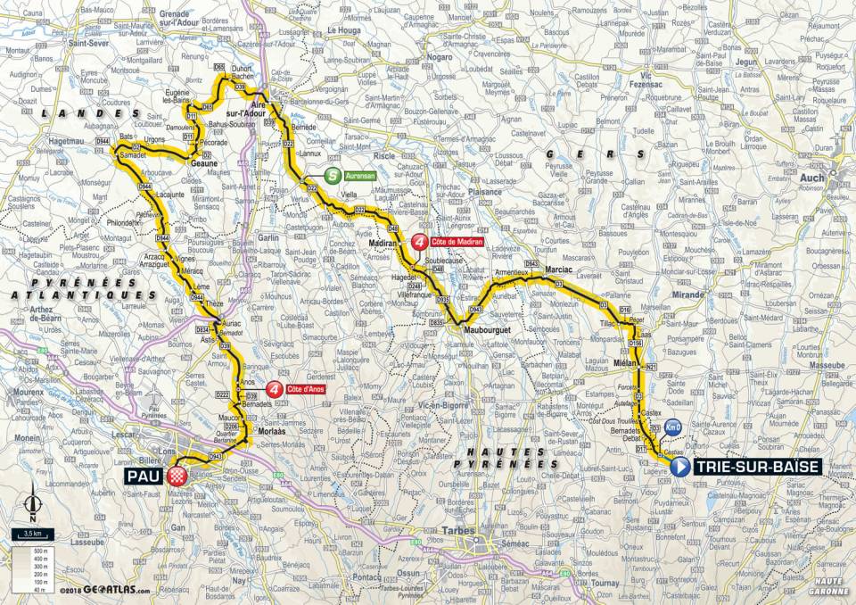 Tour De France 2018- Étape 18 – Trie-sur-Baïse à Pau Tour De France 2018- Étape 18 – Trie-sur-Baïse à Pau